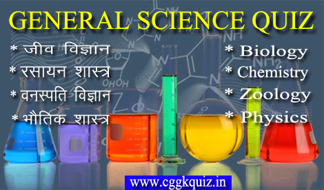 General Science Quiz | Biology, Chemistry, Physics & Zoology MCQs